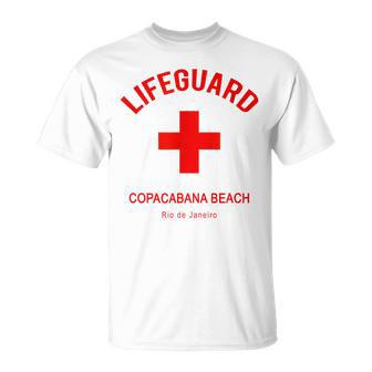 Copacabana ビーチライフガード Tシャツ - Kawaiitshirt