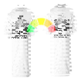 Cortisol Leveltresschool Andtudents Tシャツ - Kawaiitshirt
