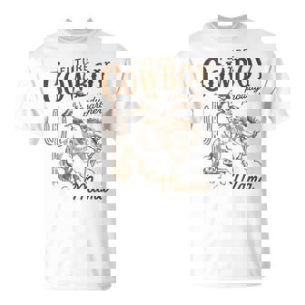 Country Pregnancy Announcement Future Cowboy Howdy T-Shirt | Mazezy