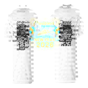Cruise Ship New Year 2026 Vacation Party T-Shirt | Mazezy