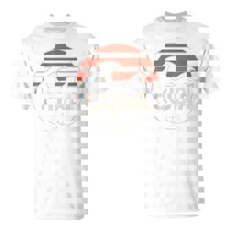 Cuba Nautical Beach Waves Anchor Ocean Tropical Vibes T-Shirt | Mazezy