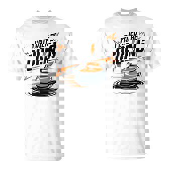 Curler Stone And Winter Sports Team I'd Rather Be Curling Tank Top T-Shirt | Mazezy