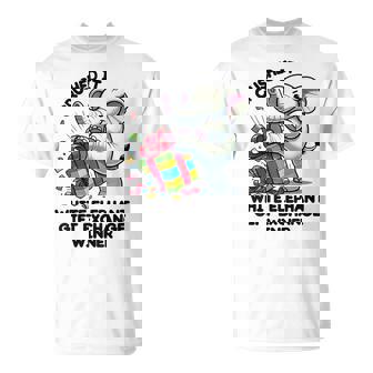 Cute Gag Crushed It Elephant Exchange Under 20 T-Shirt | Mazezy