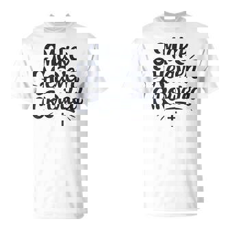 Cute Make Heaven Crowded With Christian Cross T-Shirt | Mazezy