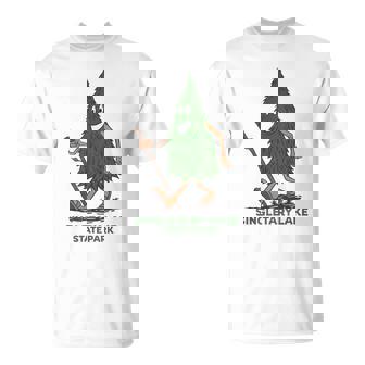 Cute Hiking Tree Singletary Lake State Park North Carolina T-Shirt | Mazezy