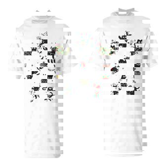 Cute Merry Christmas For Cat Lover Cats Christmas T-Shirt | Mazezy