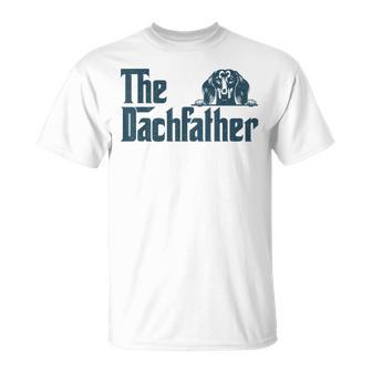 The Dachshund Father Wiener Dog Dogfather T-Shirt - Thegiftio UK