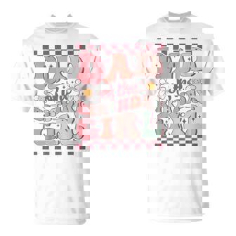 Dad Of The Birthday Girl Retro Family Groovy Birthday Party T-Shirt | Mazezy