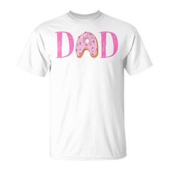 Dad Of Theweet One Birthday Donut Girl 1° Compleanno Maglietta - Novitaregali