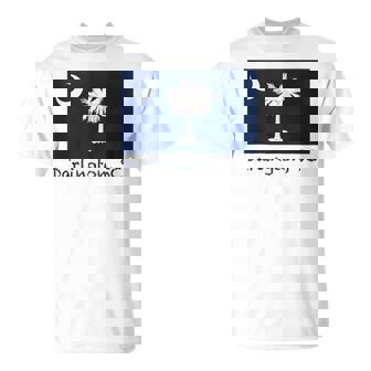 Darlington South Carolina USA State Flag Souvenir Tank Top T-Shirt | Mazezy