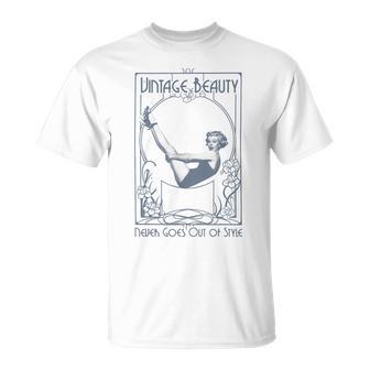 De Bellezaintage Para Fanáticos De La Chica Pinupintage Camiseta unisex - Regaloses