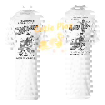 Delivering Cutie Pies Labor Delivery Thanksgiving L&D Nurse T-Shirt | Seseable UK