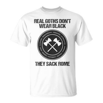 Derais Goths Licencient Rome Professeur D'histoire Drôle T-Shirt - Cadeauxyz