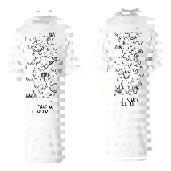 Diseño De Múltiples Ojos Ojos Espeluznantes Y Espeluznantes Camiseta unisex - Regaloses