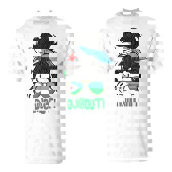 Djibouti For Girl Djiboutian Flag For Women Djibouti T-Shirt | Mazezy