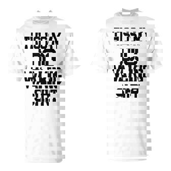 This Is My Dog Walking Shirt Dog Walker Tank Top T-Shirt | Mazezy