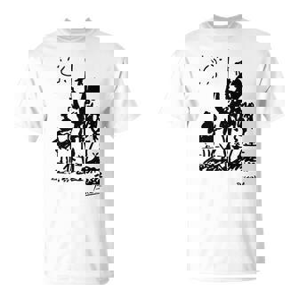 Don Quixote アートワーク 長袖tシャツ Tシャツ - Kawaiitshirt