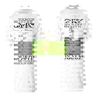 You Don't Stop Golfing When You Get Old Golfer Golfing T-Shirt | Mazezy