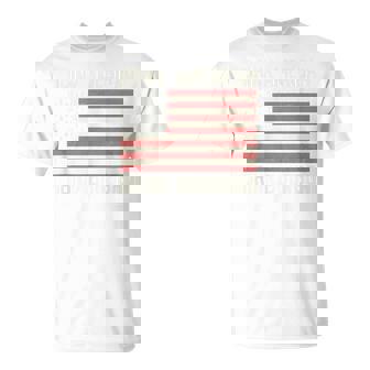 Drink American Bourbon Bottles American Usa Flag T-Shirt | Mazezy