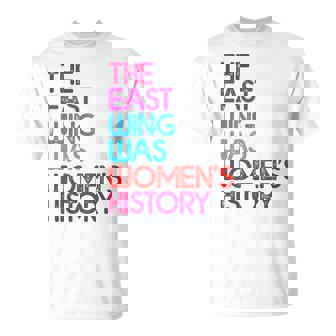 The East Wing Was Women’S History Mom Grandma Cute Tri-Blend T-Shirt - Seseable