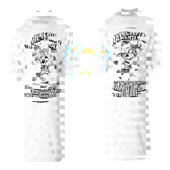 Electrician Dancing Skeleton Shut The Main Breaker Off T-Shirt | Mazezy