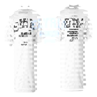 Elyria Ohio OH Vintage Established Sports T-Shirt | Mazezy