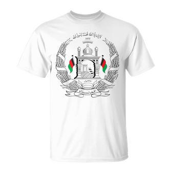 Emblem Of Afghanistan T-Shirt | Mazezy