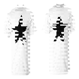 Estrella Negra Y2k Estética Mcbling Retrointage Camiseta unisex - Regaloses
