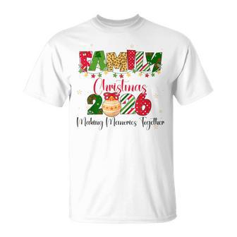 Family Christmas Making Memories Together 2026 Crew Matching T-Shirt - Thegiftio UK