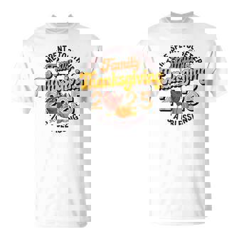 Family Time Spent Together Is A Blessing Thanksgiving 2025 T-Shirt - Monsterry