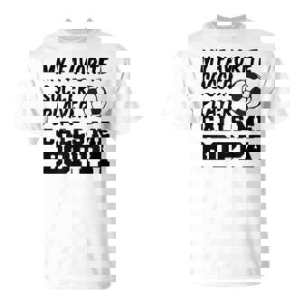 My Favorite Soccer Player Calls Me Boppa T-Shirt | Mazezy