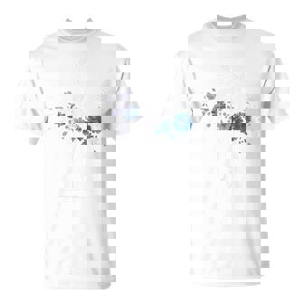 Floral Flower Ballerina Girl Cute Ballet Dance Dancer T-Shirt | Mazezy