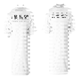 Freedom Freedom Shirt Stop Gun Violence Now T-Shirt | Mazezy