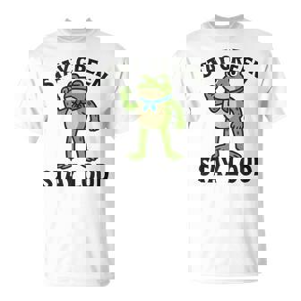 Frog Protesting Against The System Stay Loud Tank Top T-Shirt | Mazezy