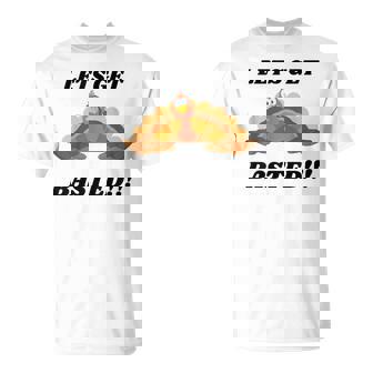 Christmas And Thanksgiving Humour Lets Get Basted T-Shirt - Monsterry