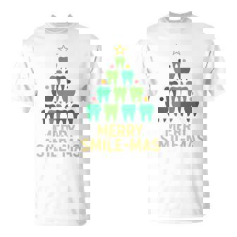 Dental Christmas For Dentists And Dental Assistants T-Shirt - Monsterry