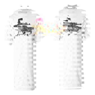 Hellbender Christmas Graphics Animal Lights Lover T-Shirt | Mazezy