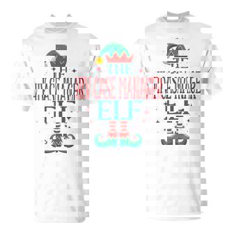 Hiv Case Manager Elf Christmas Holiday Medical Staff T-Shirt | Mazezy