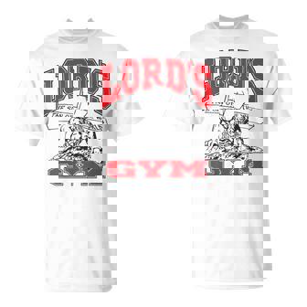Jesus Lord's Gym The Sin Of The World God T-Shirt - Thegiftio