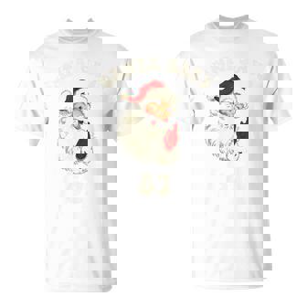 Santa Says 6 7 Christmas Six Seven Meme Boys Girls Tri-Blend T-Shirt | Mazezy