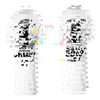 Six Seven 6 7 Meme Teacher Reading 6-7 Teacher T-Shirt | Seseable CA