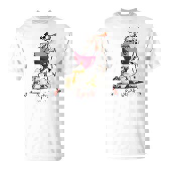 Snowman Wine Christmas Holiday T-Shirt | Seseable CA