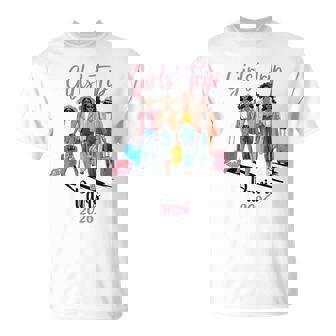 Girls Trip Paris 2026 Vacation Birthday Melanin Queen T-Shirt | Mazezy