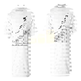 Good Better Best Motivational Step Graphic For Women And Men T-Shirt | Mazezy