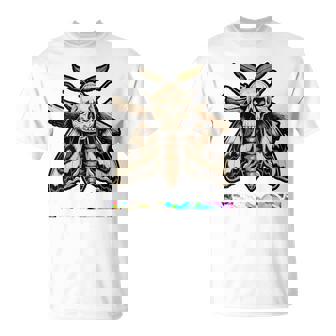 Gothic Moth And Skull T-Shirt | Mazezy