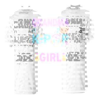 Grandma Of The K-Pop Birthday Girl T-Shirt | Seseable FR