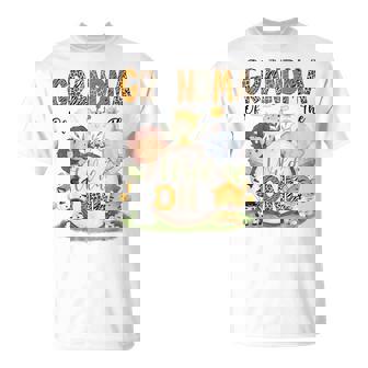 Grandma Of The Wild One 1St Birthday Boy Safari Lover T-Shirt | Seseable FR