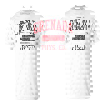 Grenada High School HS Grenada MS PHYS Ed T-Shirt | Mazezy