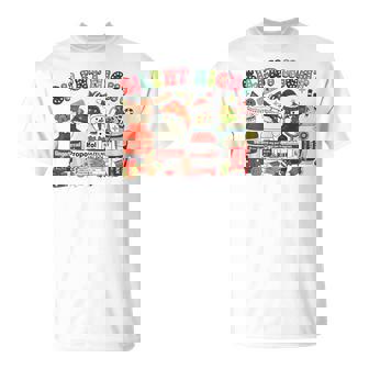 Groovy Silent Icu Nurse Night Christmas Nurse Doctor Holiday T-Shirt | Mazezy