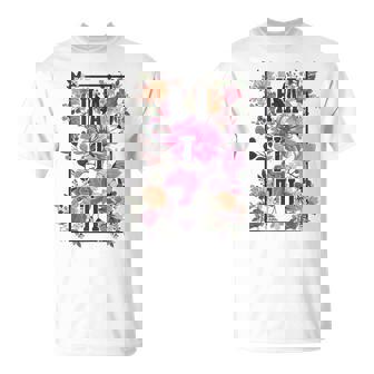 Haiti Vintage Flowers Floral Haitian Tank Top T-Shirt | Mazezy